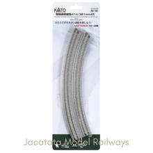 Load image into Gallery viewer, KATO - 20-181 - Concrete Sleeper - Curved - Double Banked Track - 45 Deg.(2) - Track Code R414/381-45PC - N Gauge