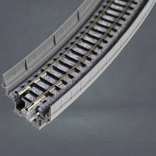 Load image into Gallery viewer, KATO - 20-531 - Single Track Curved Viaduct (348mm Radius x 2) 30 Degree - N Gauge