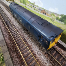 Load image into Gallery viewer, Heljan Class 25 in Weathered BR Blue Livery - Numbered 25034 - Analogue - OO Gauge
