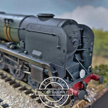 Load image into Gallery viewer, Hornby - R2584 - Rebuilt West Country Class - 4-6-2 - Steam Locomotive - Plymouth - British Rail Livery - No. 34003 - Weathered Edition - OO Gauge - DCC Ready