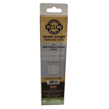 Load image into Gallery viewer, RATIO - 421 - GWR Station Fencing (White) - FENCING KITS - PECO