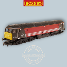 Load image into Gallery viewer, Hornby - R2061A - Class 47 - Diesel Locomotive - Virgin Livery - No. 47844 - OO Gauge - Analogue