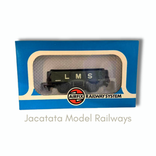 Load image into Gallery viewer, Airfix - GMR (Great Model Railways) - 54373-2 - 5 Plank - Open Wagon - No. 404104 - LMS Grey - OO Gauge