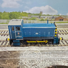 Load image into Gallery viewer, Heljan - Ruston & Hornsby - 165DE - 0-6-0 Diesel Shunter - Repaint and Detailed as No.97652 - British Rail Blue - OO Gauge - DCC