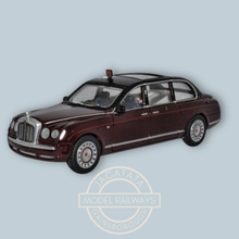 Load image into Gallery viewer, Oxford Diecast - Bentley State Limousine HM The Queen - 76BSL001 - 1:76 Scale Model