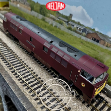 Load image into Gallery viewer, Heljan - Class 52 - Western Lancer - Diesel Locomotive - BR Maroon livery - No. D1027 - Weathered - OO Gauge - DCC Ready