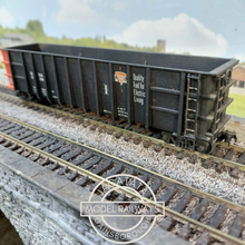 Load image into Gallery viewer, GSCX Ribbed High Side Gondola Cars - Rake of 5 - Consol - Quality Fuel for Electric Living - HO Gauge