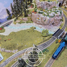 Load image into Gallery viewer, Rocky Mountain Railway Layout - Twin Tracks - Points - Wired - N Gauge