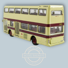 Load image into Gallery viewer, Britbus - N6501 - Scania/MCW Metropolitan - Double Door - Fleet No.301 - Route No. 53 - Destination Goodwood - Leicester City Transport Livery - Double Deck Bus - Registration GJF 301N - Die Cast Model - 1:76 Scale - OO Gauge