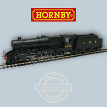 Load image into Gallery viewer, Hornby - R2394 - Class 8F - 2-8-0 - Steam Locomotive - LMS Black Livery - No. 8453 - OO Gauge - DCC Ready
