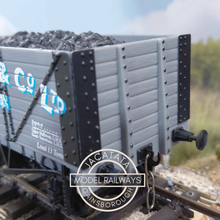 Load image into Gallery viewer, Skytrex - SMR 2 - R.C.H. - Private Owner Mineral Wagon - H.C.Bull & Co. Ltd. - With Coal Load - No. 101 - O Gauge