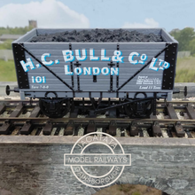 Load image into Gallery viewer, Skytrex - SMR 2 - R.C.H. - Private Owner Mineral Wagon - H.C.Bull & Co. Ltd. - With Coal Load - No. 101 - O Gauge