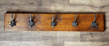 Load image into Gallery viewer, Rustic Handmade Coat Rack - No.s 1 - 5 Double Hangers
