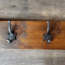 Load image into Gallery viewer, Rustic Handmade Coat Rack - No.s 1 - 5 Double Hangers
