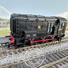 Load image into Gallery viewer, Bachmann - Branchline - 32-110 - Class 08 - Diesel Shunter - Early BR Black - No. 13029 - OO Gauge - Analogue
