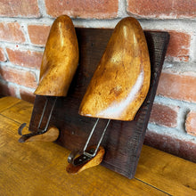 Load image into Gallery viewer, Wooden Vintage Shoe Last / Stretcher  Coat Hangers
