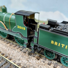 Load image into Gallery viewer, Hornby R2889 - 4-4-0 - T9 - Locomotive - SR Lined Bulleid Green - No. 30119 - T9 Sound Fitted - OO Gauge - Limited Edition
