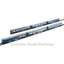 Load image into Gallery viewer, Bachmann - 31-255DC - Midland Pullman - Six Car Unit Set - Nanking Blue - OO Gauge - DCC On Board
