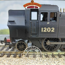 Load image into Gallery viewer, Bachmann - 31-453A - Class 2MT - Ivatt - 2-6-2T - Locomotive - LMS Black No.1202 - OO Gauge - Analogue
