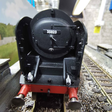 Load image into Gallery viewer, Hornby BR Merchant Navy Class Locomotive - Holland-Afrika Line - No. 35023 - OO Gauge - DCC Sound
