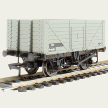 Load image into Gallery viewer, Bachmann Branchline - 37-158C  - 13T - 8 Plank Open Wagon - BR Grey Livery - 111136 - OO Gauge
