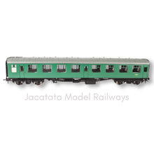 Load image into Gallery viewer, Bachmann - 39-028A - BR Mk1 - 2nd Class Corridor Coach - S24327 - SR Green Livery - OO Gauge
