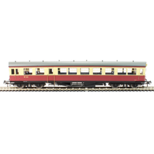 Load image into Gallery viewer, Bachmann - 39-575 - Hawksworth A38 Auto Trailer - Crimson and Cream - W231 - OO Gauge
