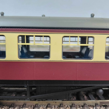 Load image into Gallery viewer, Bachmann - 39-575 - Hawksworth A38 Auto Trailer - Crimson and Cream - W231 - OO Gauge
