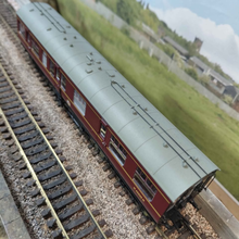 Load image into Gallery viewer, Bachmann - 39-779 - ex LMS - 50' Inspection Saloon - M45035M - BR Maroon - OO Gauge
