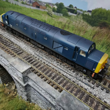 Load image into Gallery viewer, Bachmann - Class 40 Diesel Locomotive - Weathered BR Blue - Indicator Discs - No. 40081 - OO Gauge - Analogue

