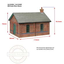 Load image into Gallery viewer, Bachmann - Scenecraft - 44-0185R - GCR Mess Room - Red and Cream - OO Gauge

