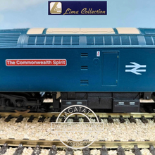 Load image into Gallery viewer, Lima - L204734 - Class 47 - The Commonwealth Spirit - Diesel Locomotive - BR Blue Livery - No. 47555 - OO Gauge - Analogue
