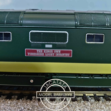 Load image into Gallery viewer, Bachmann - Branchline - 32-525A - Class 55 - The Kings Own Yorkshire Light Infantry - No. 55002 - British Rail Green Livery - OO Gauge - Analogue

