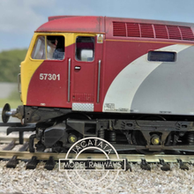Load image into Gallery viewer, Bachmann - Class 57 - Diesel Locomotive - Virgin Trains Livery - Scott Tracy - 57301 - Weathered - OO Gauge - DCC Ready
