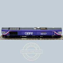 Load image into Gallery viewer, Hattons Originals - H4-66-024 - Class 66 - Locomotive -  First Group Livery - Blue With GBRf Branding - Andrew Scott CBE - No. 66727 - OO Gauge - DCC Ready
