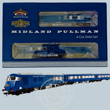 Load image into Gallery viewer, Bachmann - 31-255DC - Midland Pullman - Six Car Unit Set - Nanking Blue - OO Gauge - DCC On Board
