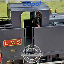 Load image into Gallery viewer, DAPOL - 7S026001U - Jinty - 3F - 0-6-0 - LMS Early Crest Livery Un-Numbered - Steam Locomotive - O Gauge
