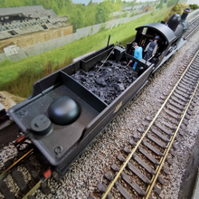 Load image into Gallery viewer, DCC with TTS Sound - GWR 3200 Earl Class BR Black Early Emblem Locomotive - No. 9017 - Weathered - Bachmann - OO Gauge
