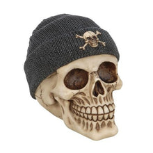 Load image into Gallery viewer, Skull with Beanie Hat Ornament
