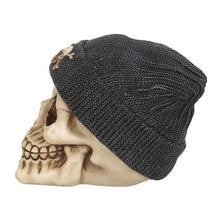 Load image into Gallery viewer, Skull with Beanie Hat Ornament
