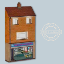 Load image into Gallery viewer, Bachmann - Scenecraft - 44-247 - Low Relief Bookmakers with Maisonette - OO Gauge
