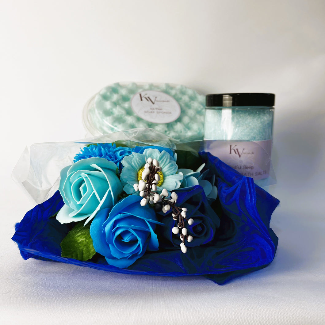 Skin Cleansing and Bath Collection - Blue