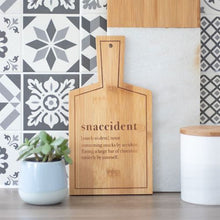 Load image into Gallery viewer, Durable &amp; Eco Friendly Bamboo Serving Board - Meaning Of Snaccident

