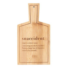Load image into Gallery viewer, Durable &amp; Eco Friendly Bamboo Serving Board - Meaning Of Snaccident
