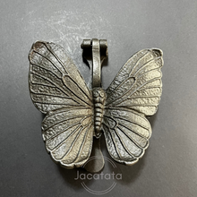 Load image into Gallery viewer, Heavy Cast Antique Iron Butterfly Door Knocker - ADF1008

