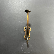 Load image into Gallery viewer, Flat Top Hat &amp; Coat Hook - Cast Heavy Antique Copper - ADF1009
