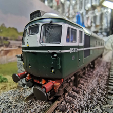 Load image into Gallery viewer, Heljan Class 26/0 - Weathered BR Green - Locomotive - No. D5312 - OO Gauge - DCC Sound
