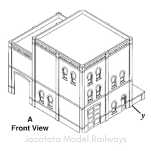 Load image into Gallery viewer, Design Preservation Models - No.352 - Industry/Warehouse 4 In 1 - 175 Pieces - Modular Plastic Kit - HO Scale
