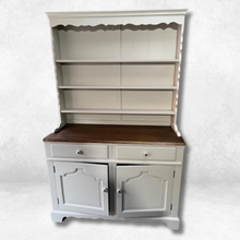 Load image into Gallery viewer, Display Dresser painted in Frenchic Cool Beans
