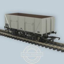 Load image into Gallery viewer, Hornby - R6108G - 20 Ton - 9 Plank - Mineral Wagon - BR Grey Livery - E30911 - OO Gauge
